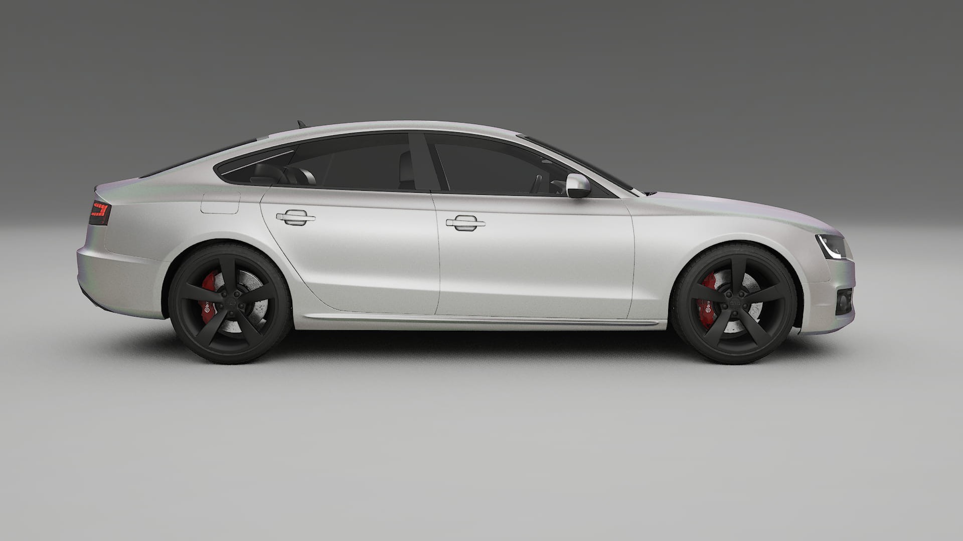 Audi A5 8T Sportback prefacelift pre LCI TPU Lackskyddsfilm | NEBULA Färgskiftande PPF – Komplett Förskuret Kit