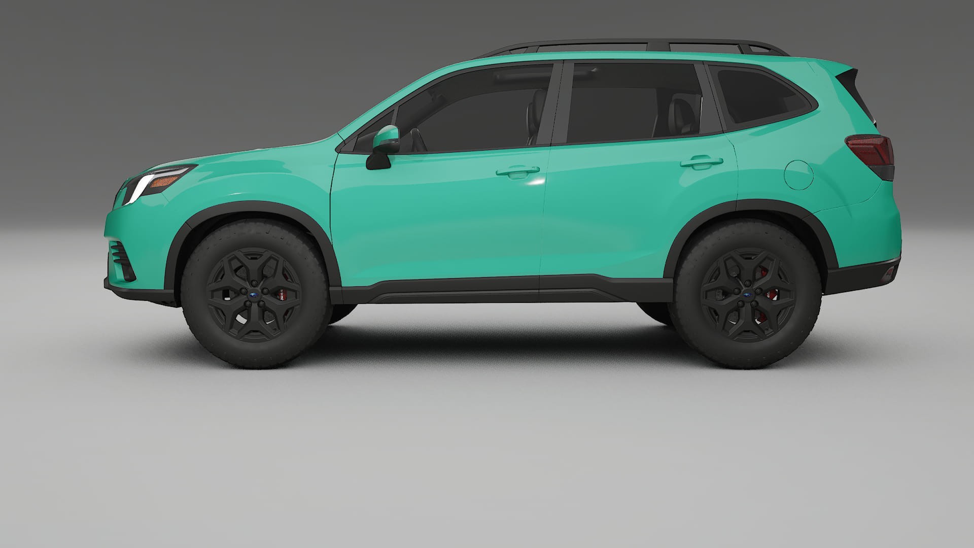 Subaru Forester V SK facelift LCI TPU Lackskyddsfilm | JEWEL Färgskiftande PPF – Komplett Förskuret Kit