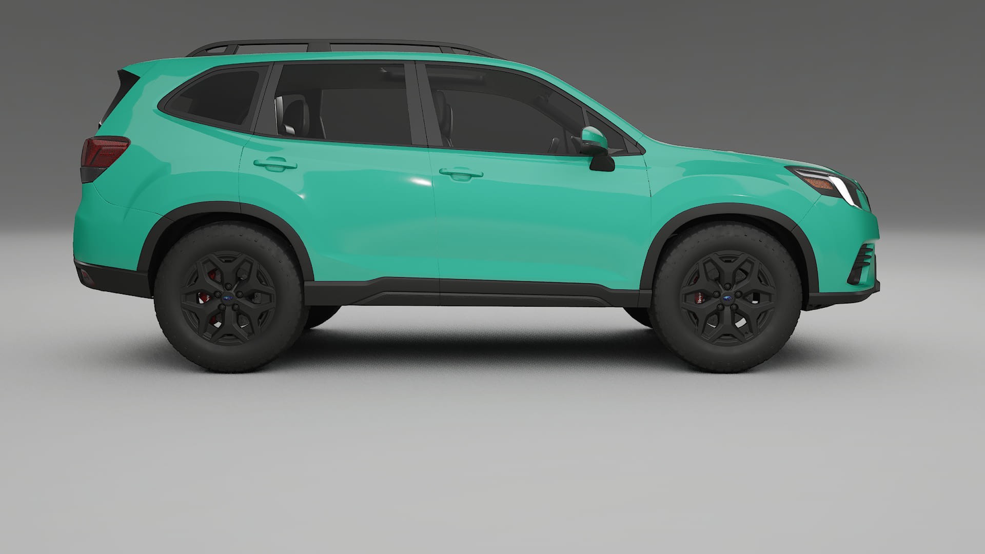 Subaru Forester V SK facelift LCI TPU Lackskyddsfilm | JEWEL Färgskiftande PPF – Komplett Förskuret Kit