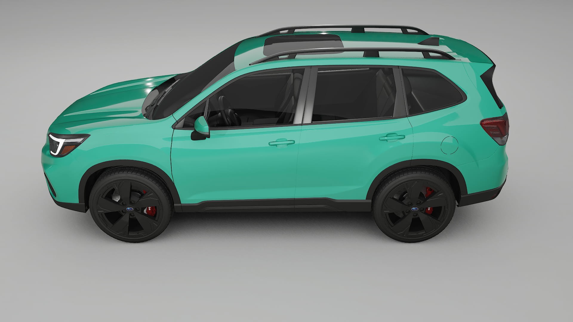 Subaru Forester V SK prefacelift pre LCI TPU Lackskyddsfilm | JEWEL Färgskiftande PPF – Komplett Förskuret Kit