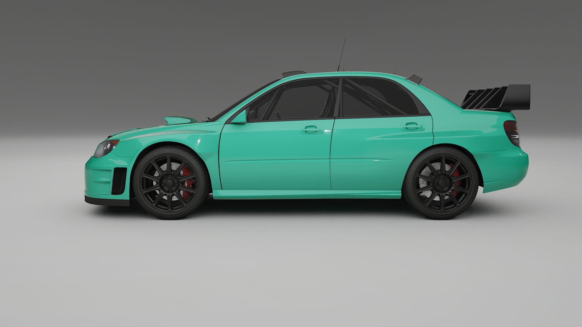 Subaru Impreza WRC GD TPU Lackskyddsfilm | JEWEL Färgskiftande PPF – Komplett Förskuret Kit