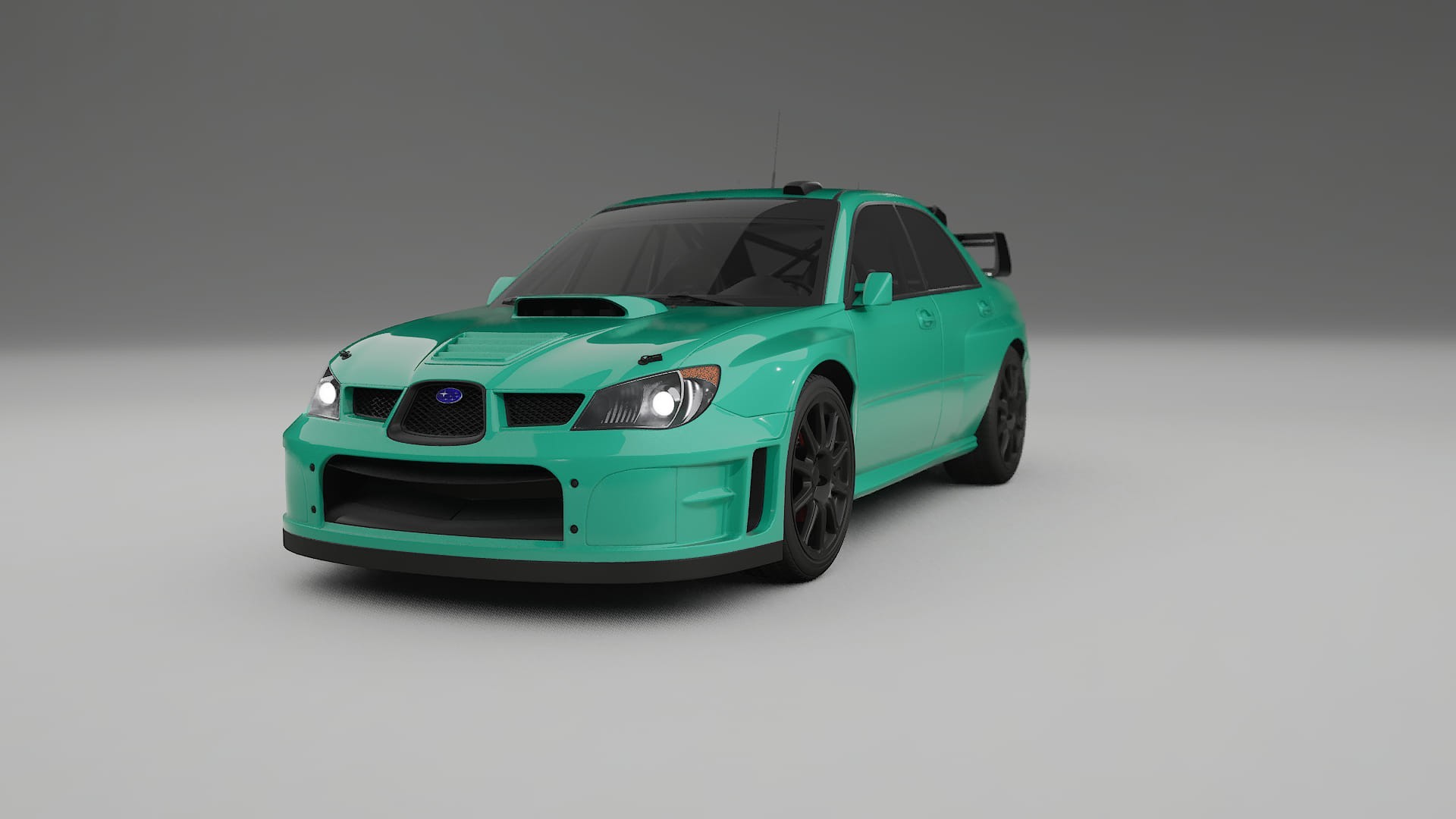 Subaru Impreza WRC GD TPU Lackskyddsfilm | JEWEL Färgskiftande PPF – Komplett Förskuret Kit