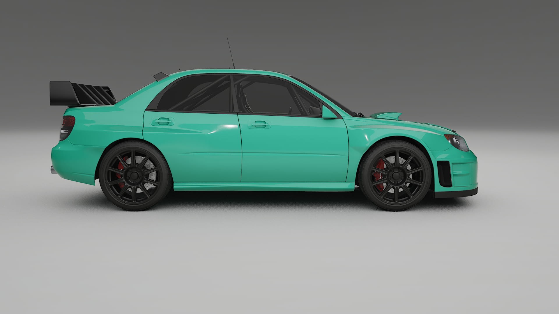 Subaru Impreza WRC GD TPU Lackskyddsfilm | JEWEL Färgskiftande PPF – Komplett Förskuret Kit