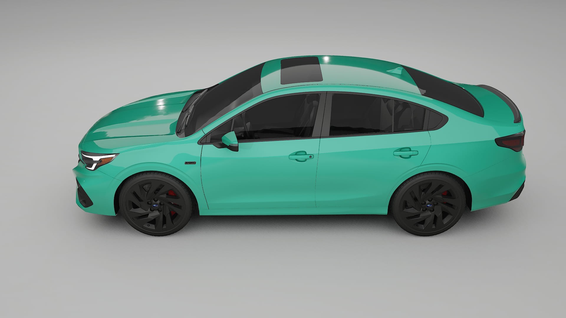 Subaru Legacy BW TPU Lackskyddsfilm | JEWEL Färgskiftande PPF – Komplett Förskuret Kit