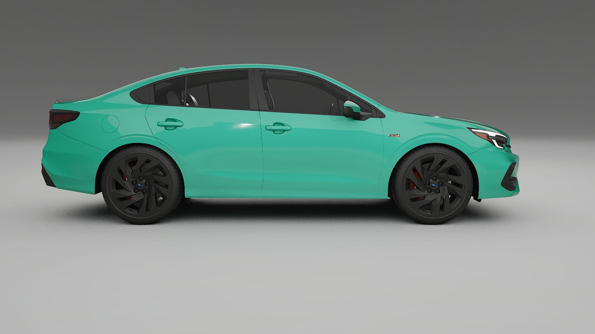 Subaru Legacy BW TPU Lackskyddsfilm | JEWEL Färgskiftande PPF – Komplett Förskuret Kit