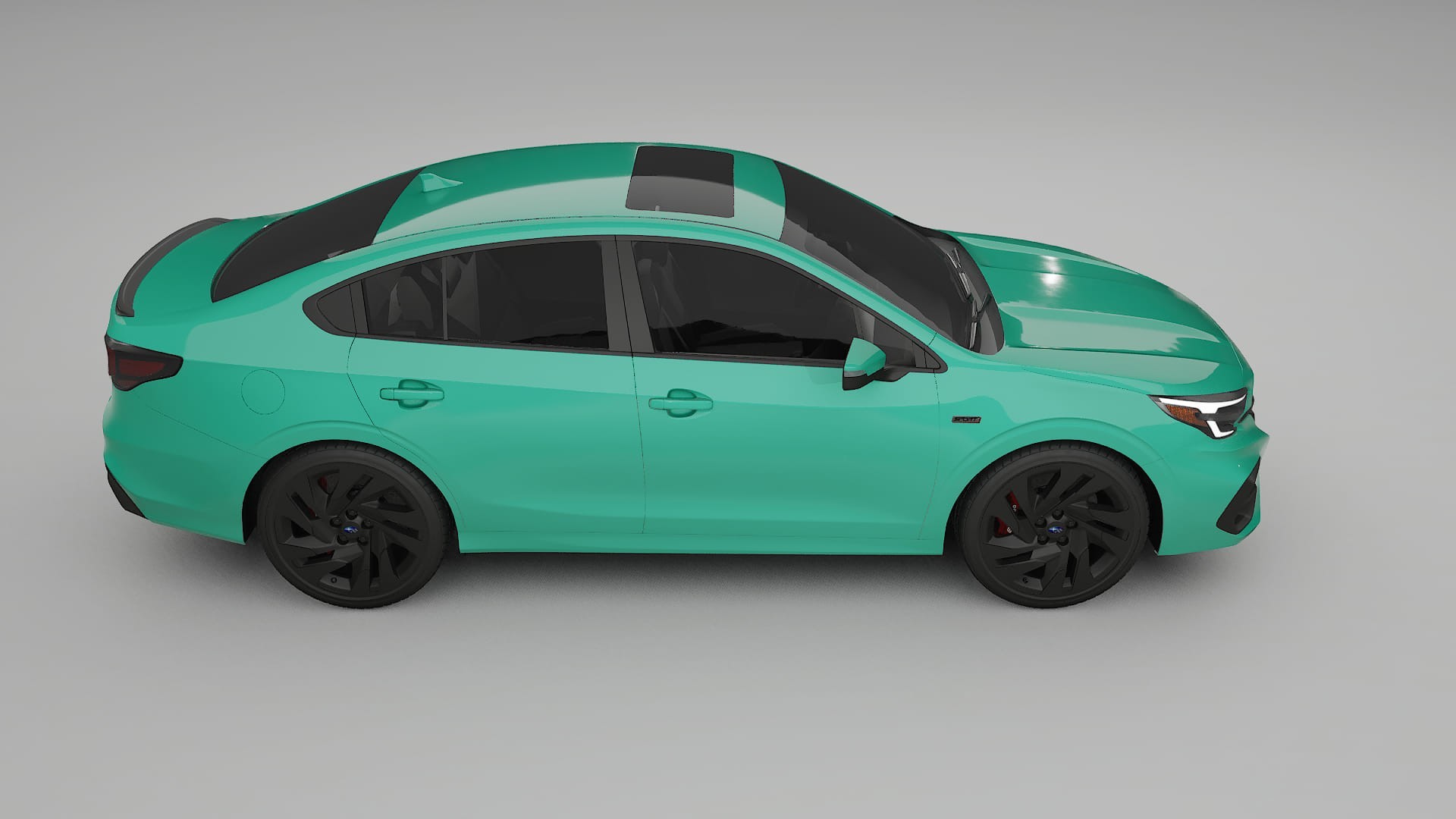 Subaru Legacy BW TPU Lackskyddsfilm | JEWEL Färgskiftande PPF – Komplett Förskuret Kit