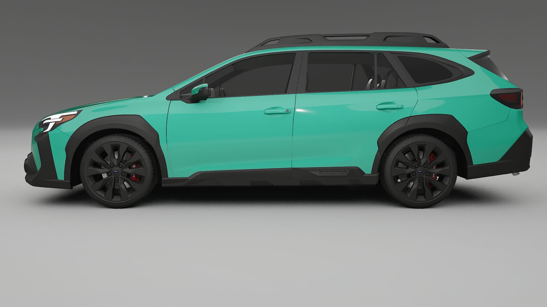 Subaru Outback VI BS facelift LCI TPU Lackskyddsfilm | JEWEL Färgskiftande PPF – Komplett Förskuret Kit