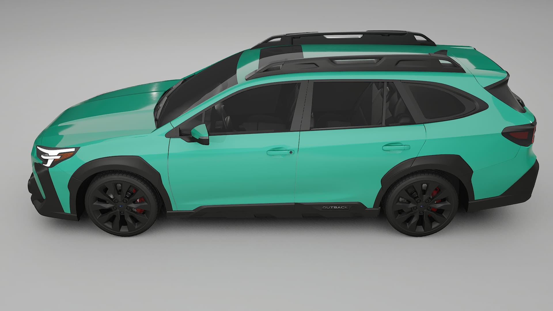 Subaru Outback VI BS facelift LCI TPU Lackskyddsfilm | JEWEL Färgskiftande PPF – Komplett Förskuret Kit