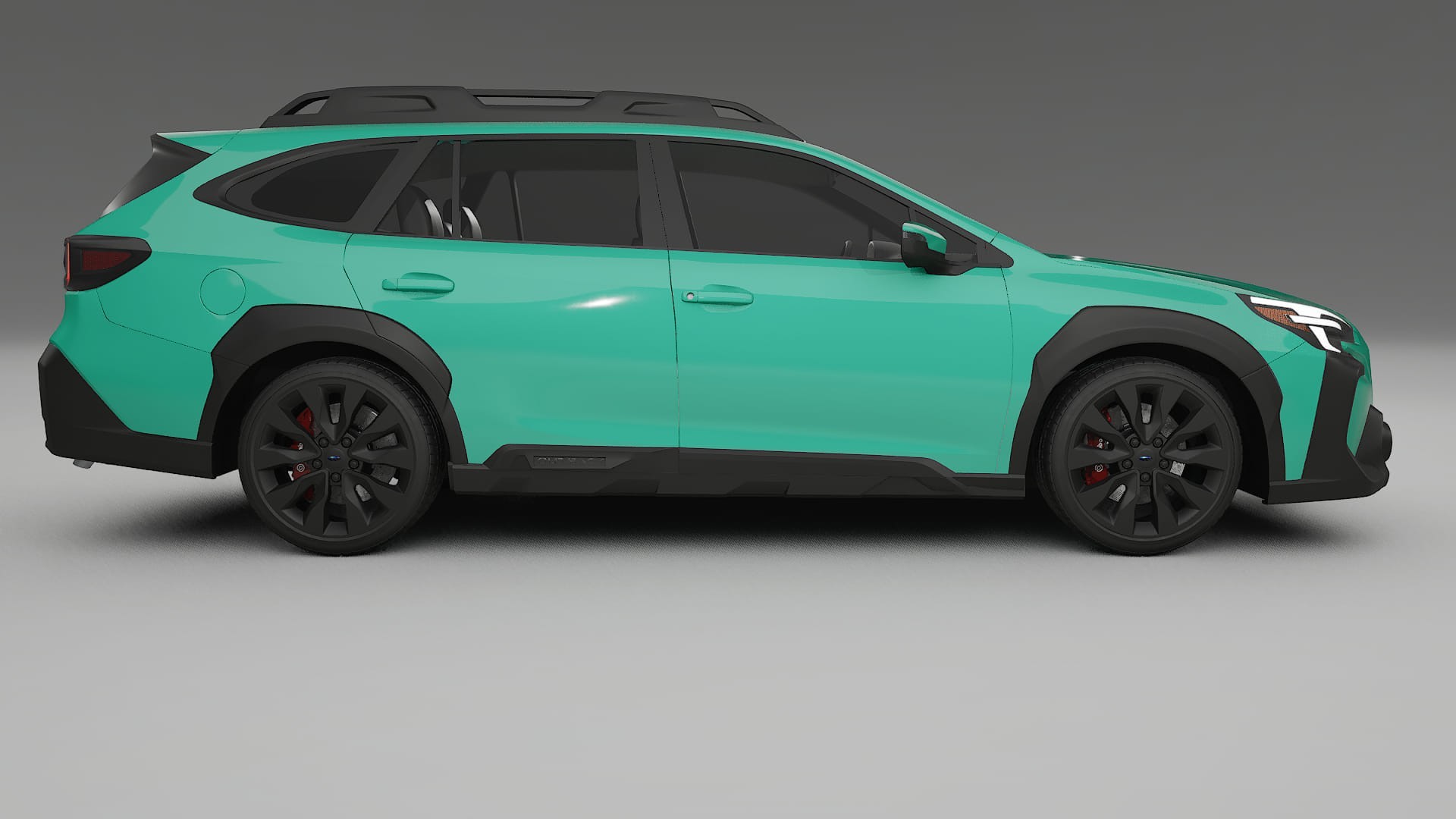 Subaru Outback VI BS facelift LCI TPU Lackskyddsfilm | JEWEL Färgskiftande PPF – Komplett Förskuret Kit