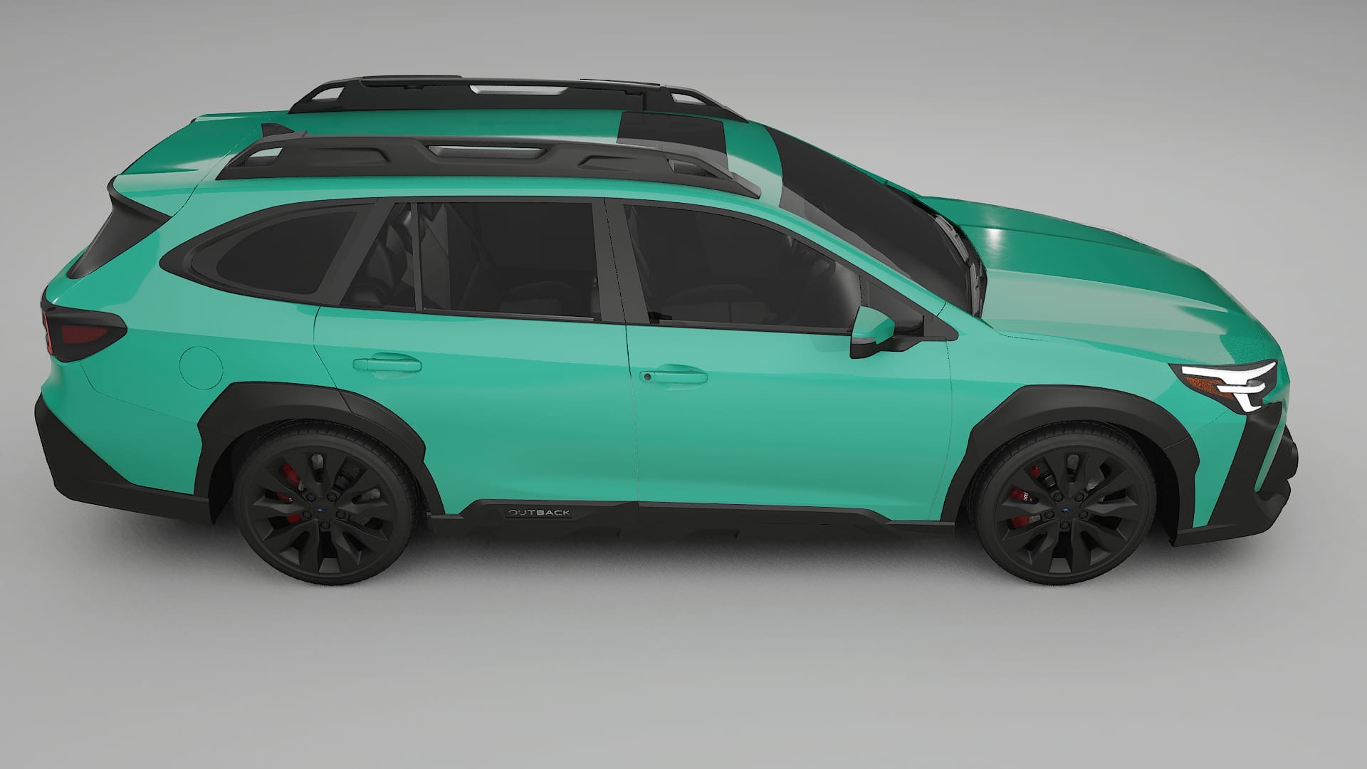 Subaru Outback VI BS facelift LCI TPU Lackskyddsfilm | JEWEL Färgskiftande PPF – Komplett Förskuret Kit