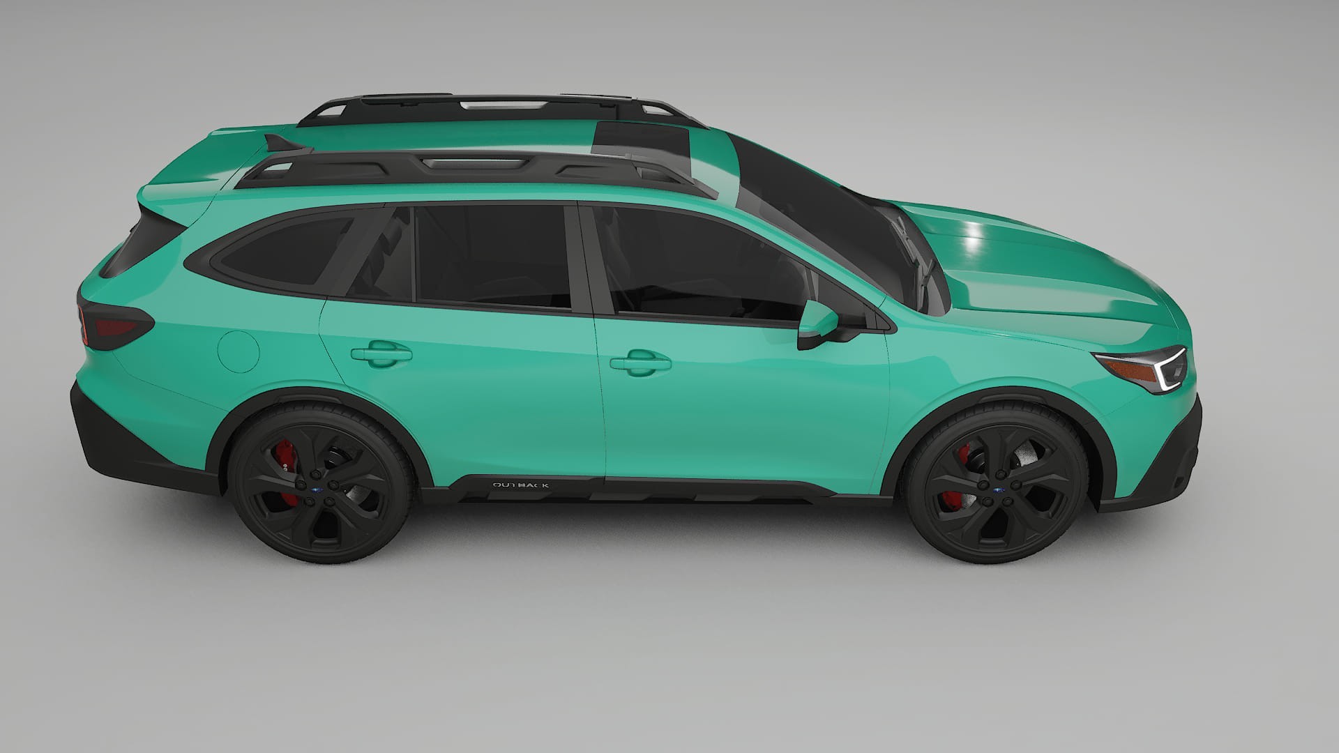 Subaru Outback VI BS prefacelift pre LCI TPU Lackskyddsfilm | JEWEL Färgskiftande PPF – Komplett Förskuret Kit