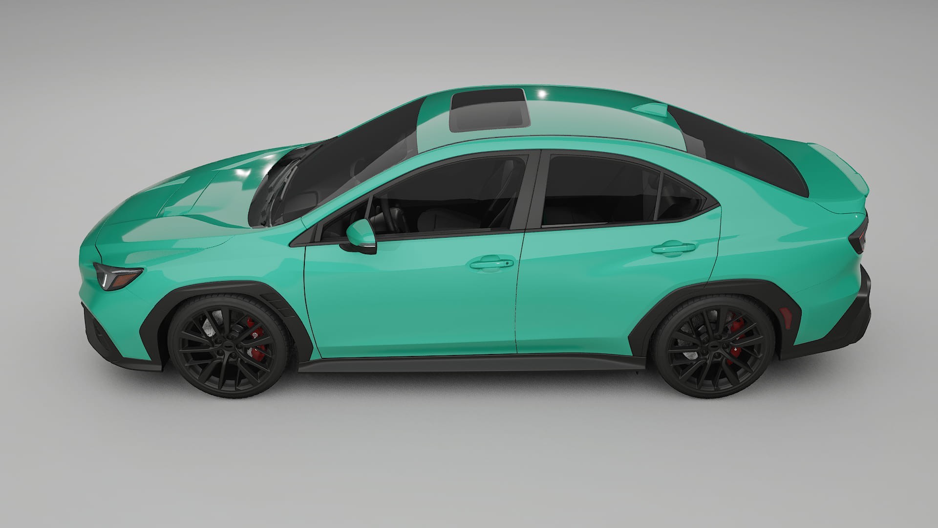 Subaru WRX VB TPU Lackskyddsfilm | JEWEL Färgskiftande PPF – Komplett Förskuret Kit