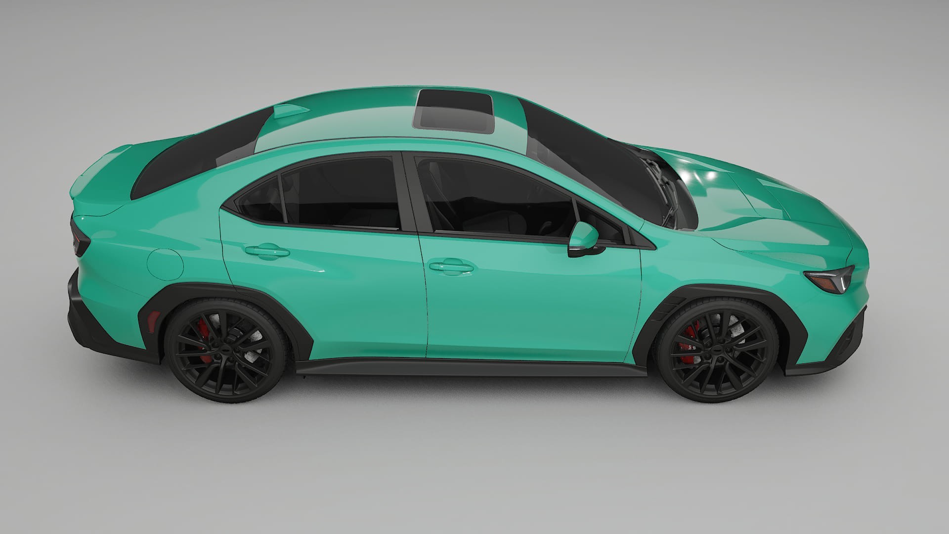 Subaru WRX VB TPU Lackskyddsfilm | JEWEL Färgskiftande PPF – Komplett Förskuret Kit