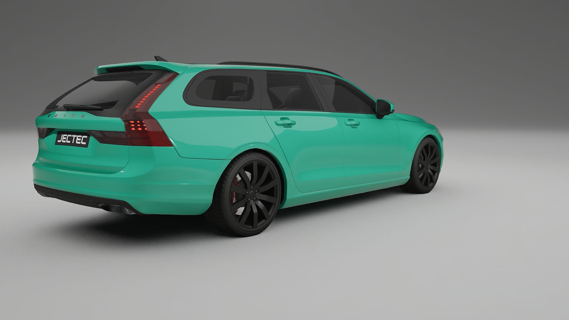 Volvo V90 P5 TPU Lackskyddsfilm | JEWEL Färgskiftande PPF – Komplett Förskuret Kit