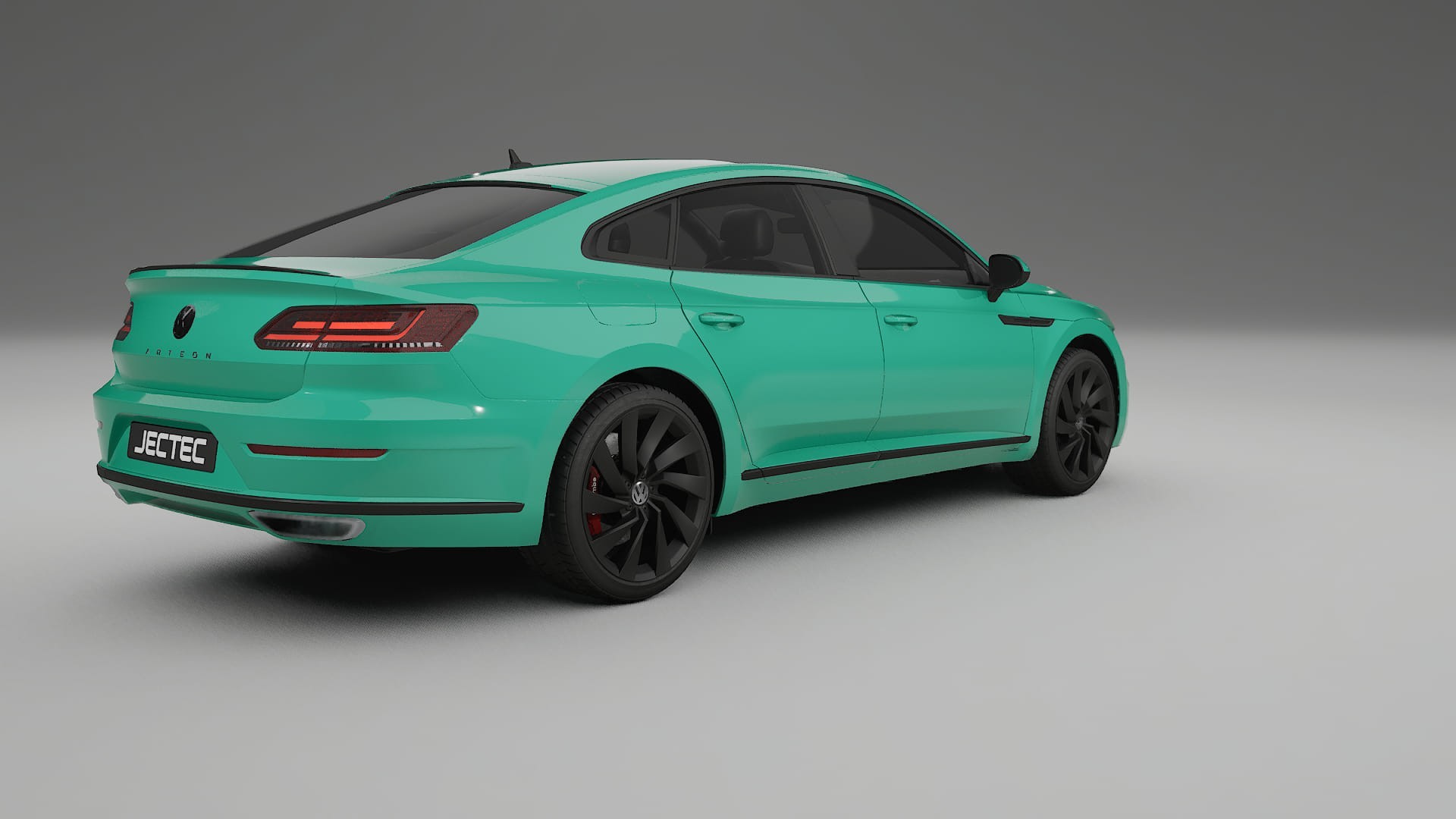 VW Arteon R 3H prefacelift pre LCI TPU Lackskyddsfilm | JEWEL Färgskiftande PPF – Komplett Förskuret Kit