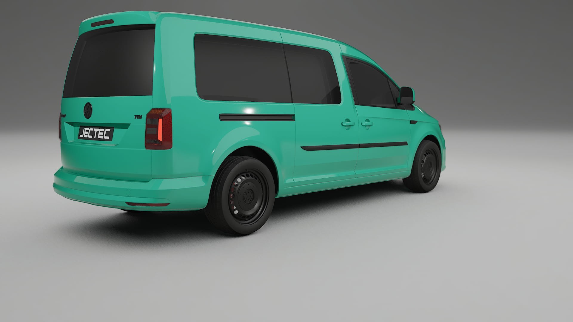 VW Caddy Maxi SB TPU Lackskyddsfilm | JEWEL Färgskiftande PPF – Komplett Förskuret Kit