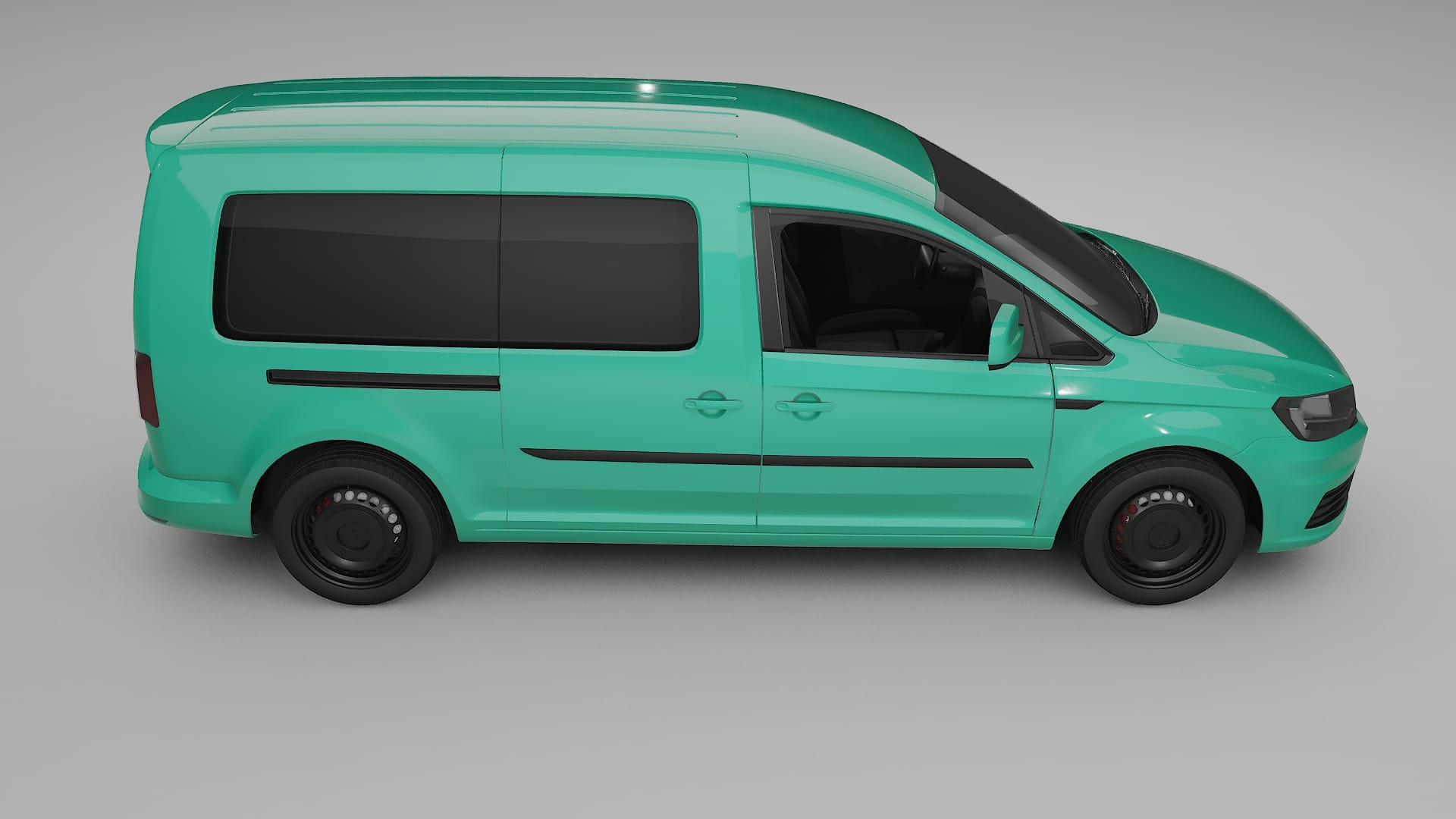 VW Caddy Maxi SB TPU Lackskyddsfilm | JEWEL Färgskiftande PPF – Komplett Förskuret Kit