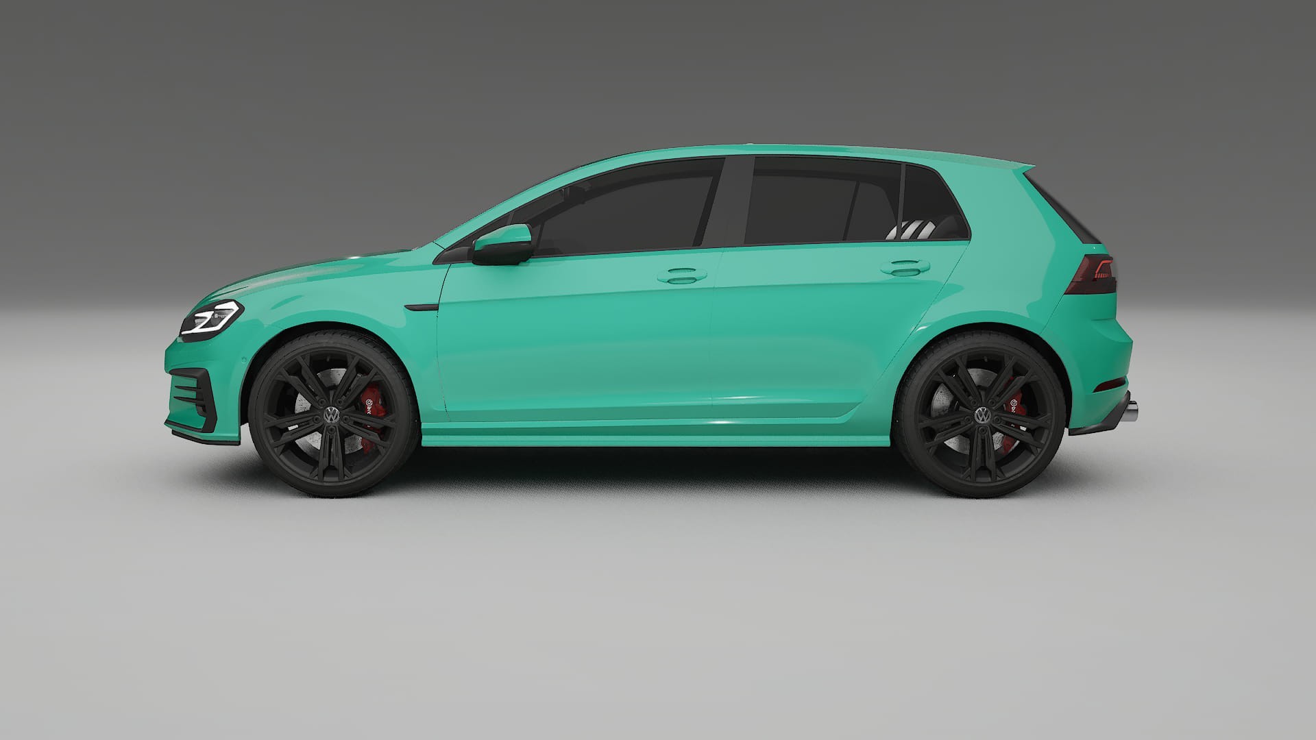 VW Golf Mk7 TPU Lackskyddsfilm | JEWEL Färgskiftande PPF – Komplett Förskuret Kit