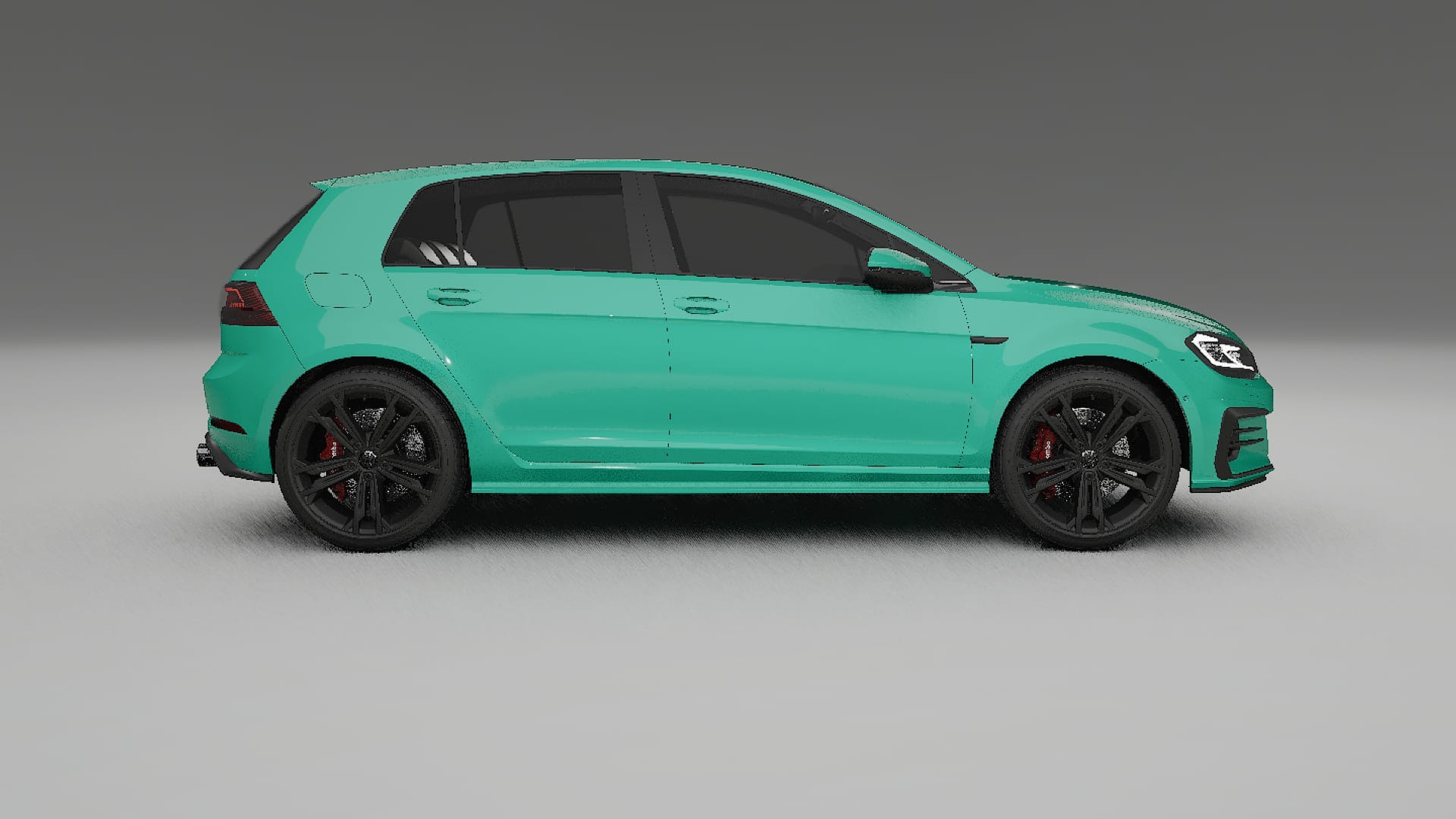 VW Golf Mk7 TPU Lackskyddsfilm | JEWEL Färgskiftande PPF – Komplett Förskuret Kit