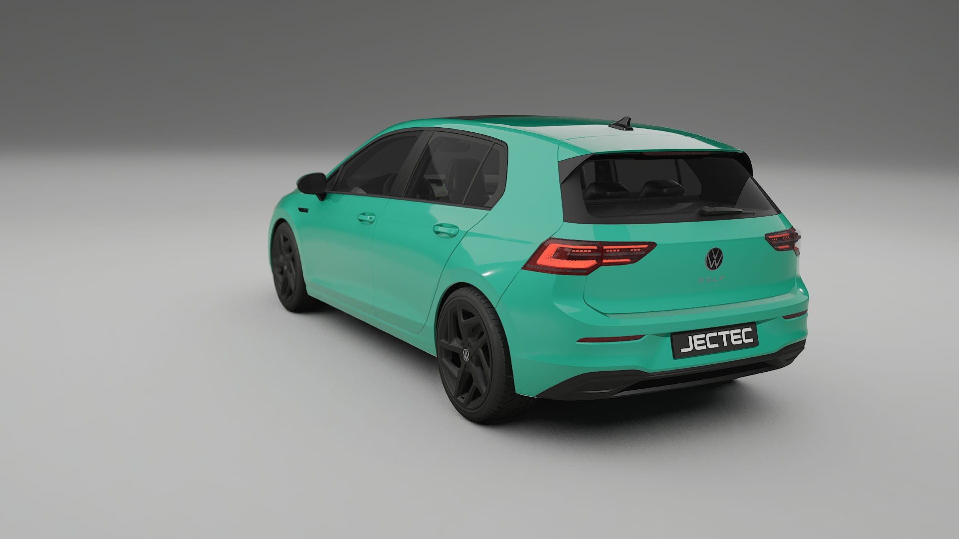 VW Golf Mk8 TPU Lackskyddsfilm | JEWEL Färgskiftande PPF – Komplett Förskuret Kit