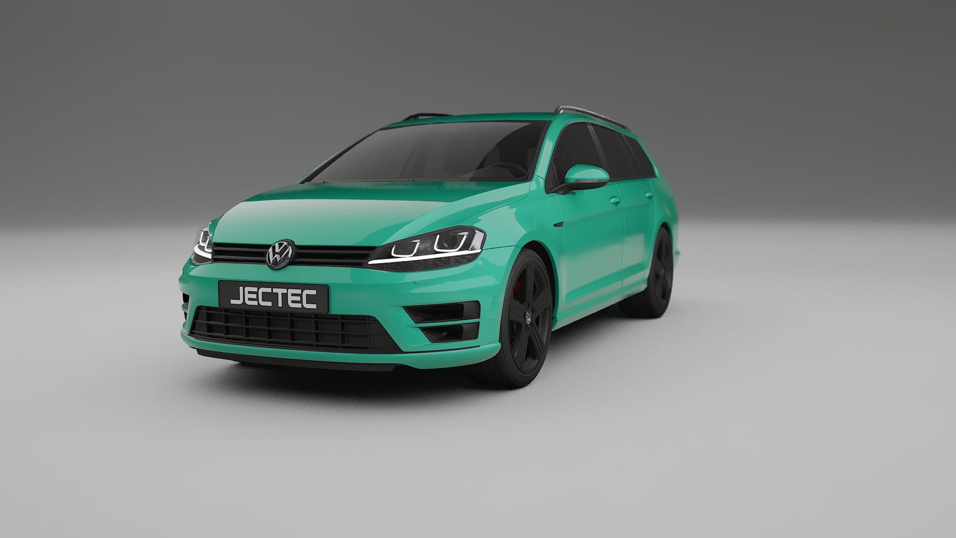 VW Golf Variant Mk7 TPU Lackskyddsfilm | JEWEL Färgskiftande PPF – Komplett Förskuret Kit