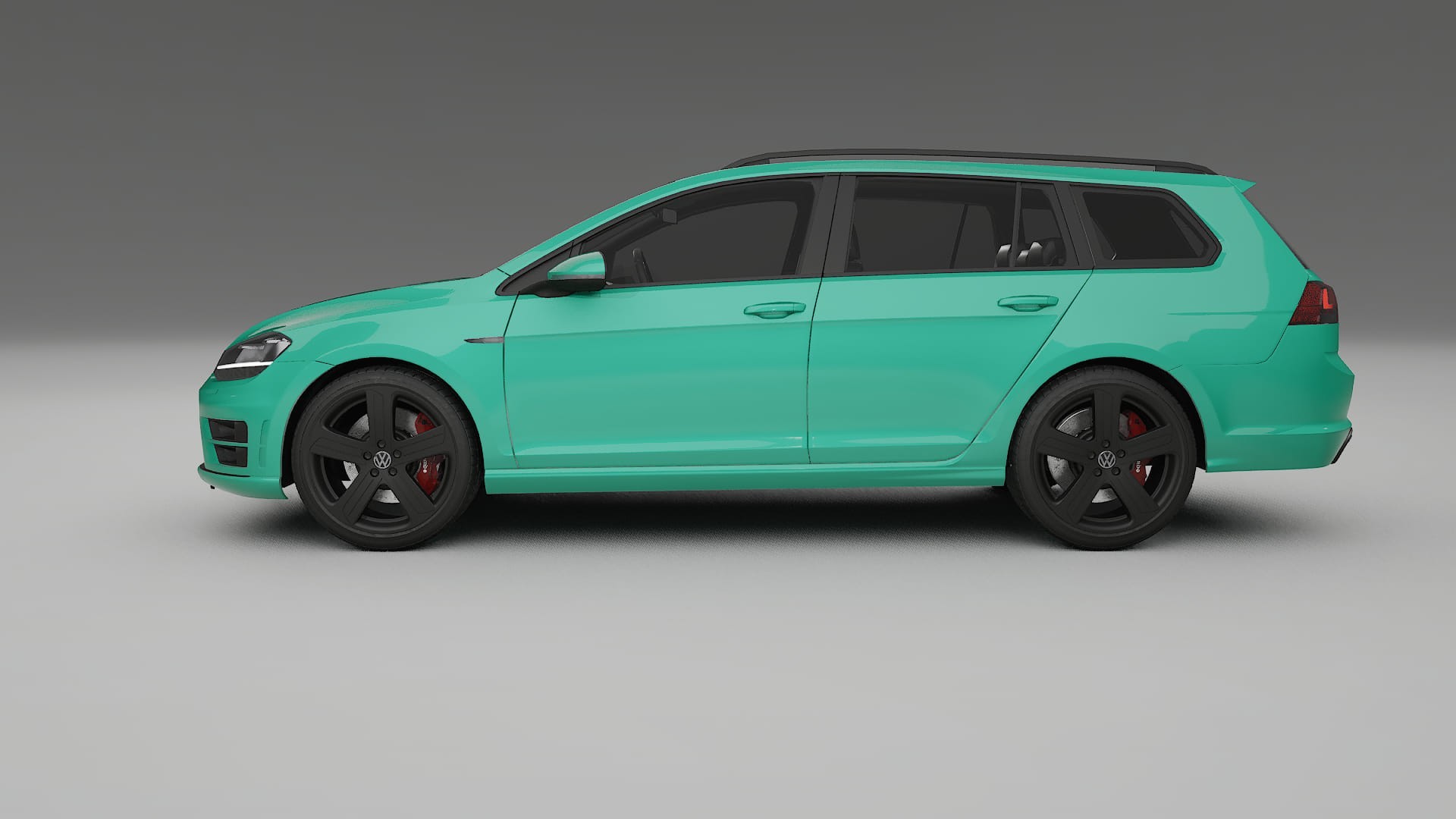 VW Golf Variant Mk7 TPU Lackskyddsfilm | JEWEL Färgskiftande PPF – Komplett Förskuret Kit
