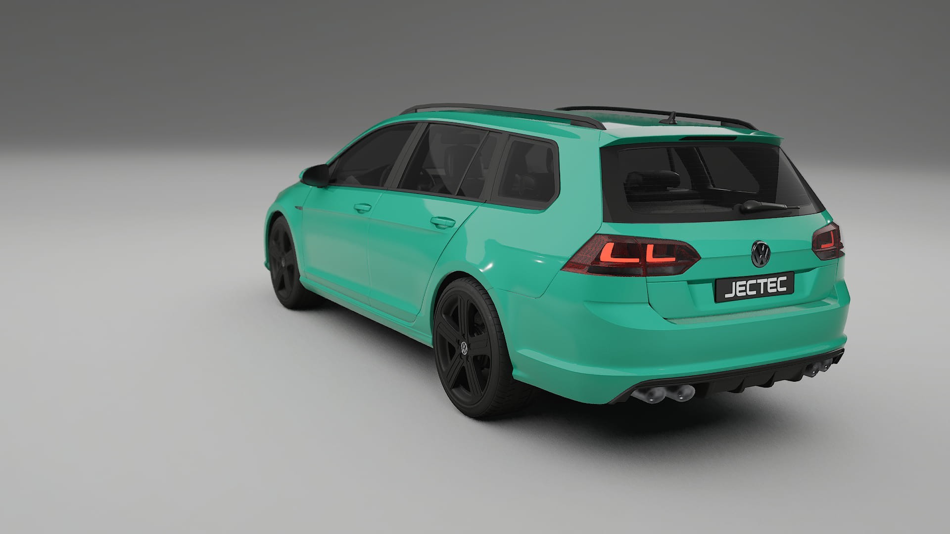 VW Golf Variant Mk7 TPU Lackskyddsfilm | JEWEL Färgskiftande PPF – Komplett Förskuret Kit
