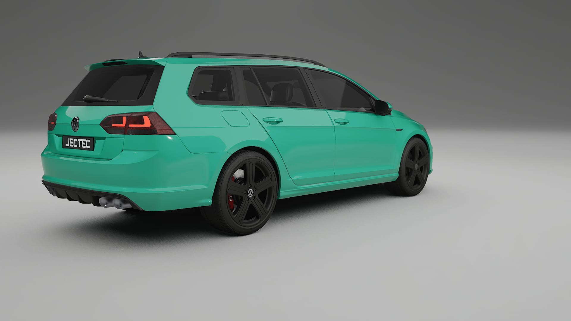 VW Golf Variant Mk7 TPU Lackskyddsfilm | JEWEL Färgskiftande PPF – Komplett Förskuret Kit