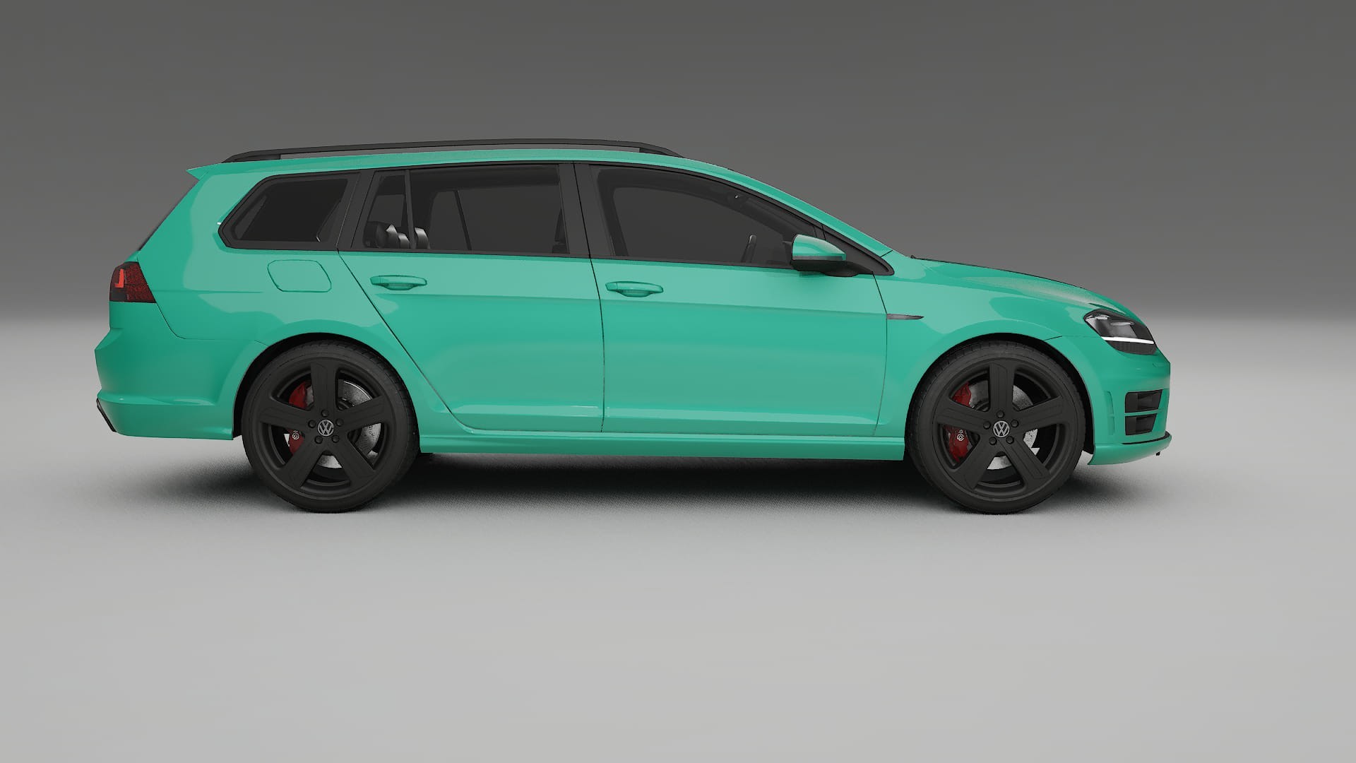 VW Golf Variant Mk7 TPU Lackskyddsfilm | JEWEL Färgskiftande PPF – Komplett Förskuret Kit