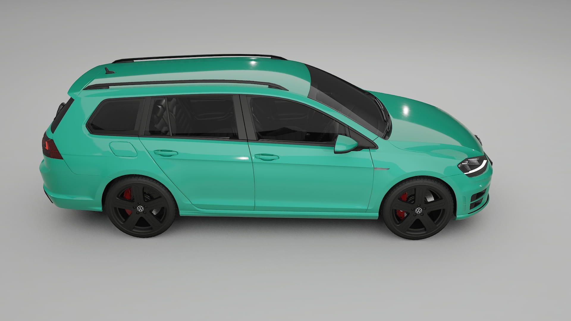 VW Golf Variant Mk7 TPU Lackskyddsfilm | JEWEL Färgskiftande PPF – Komplett Förskuret Kit
