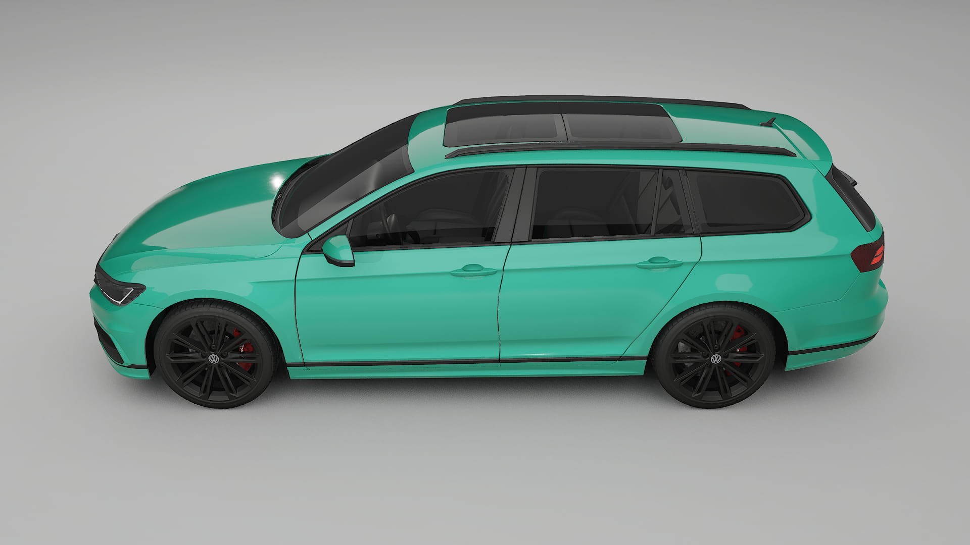 VW Passat Variant R B8 TPU Lackskyddsfilm | JEWEL Färgskiftande PPF – Komplett Förskuret Kit