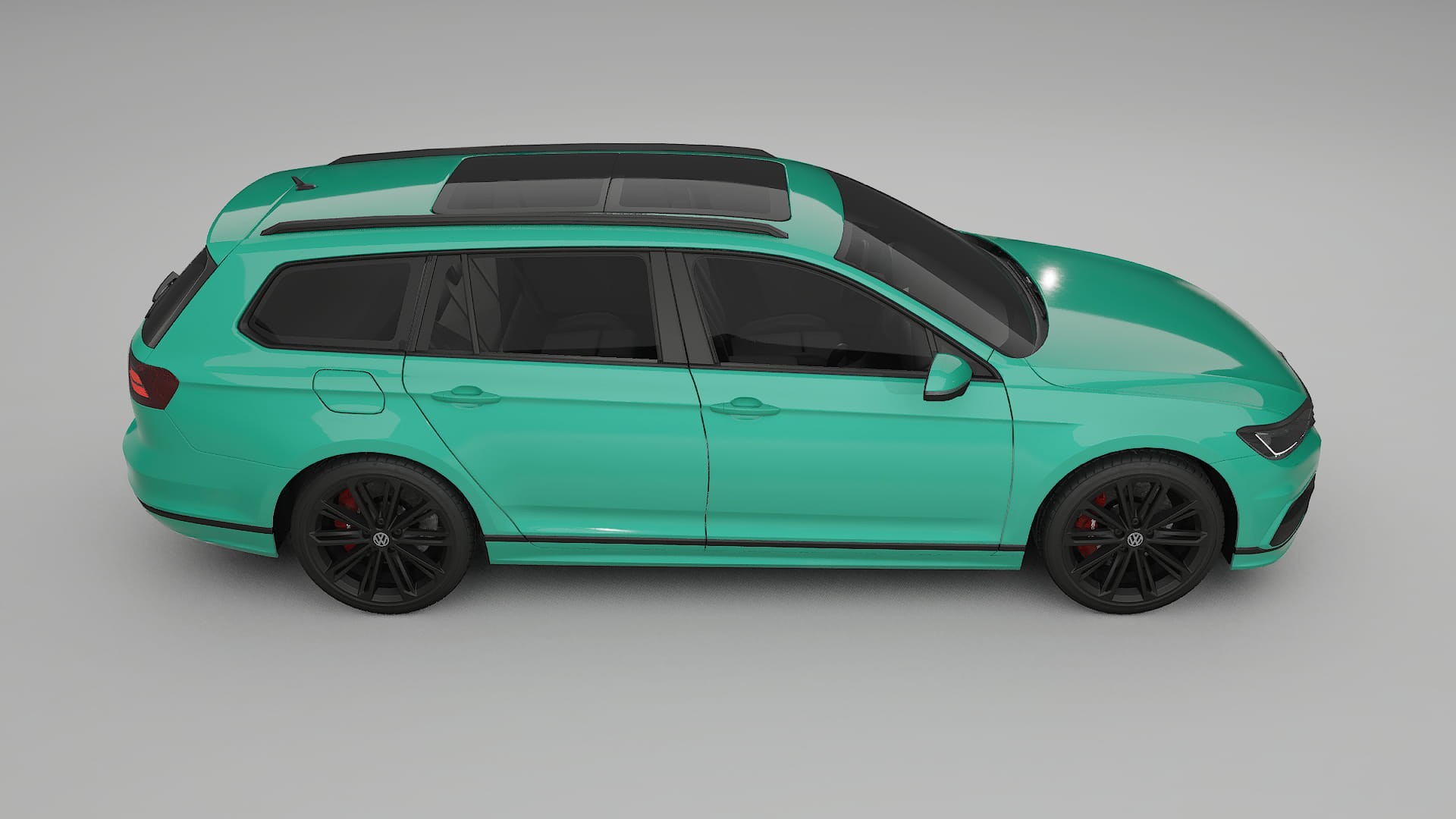 VW Passat Variant R B8 TPU Lackskyddsfilm | JEWEL Färgskiftande PPF – Komplett Förskuret Kit