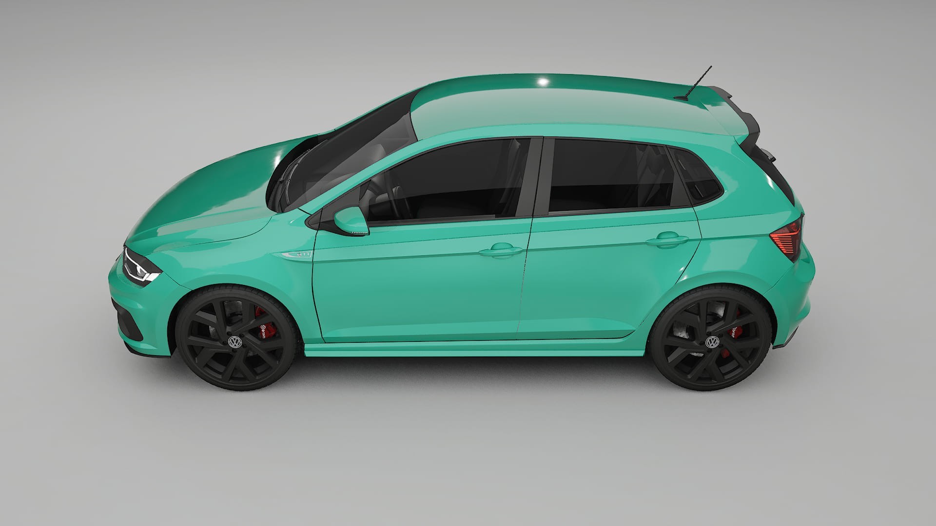 VW Polo GTI VI TPU Lackskyddsfilm | JEWEL Färgskiftande PPF – Komplett Förskuret Kit