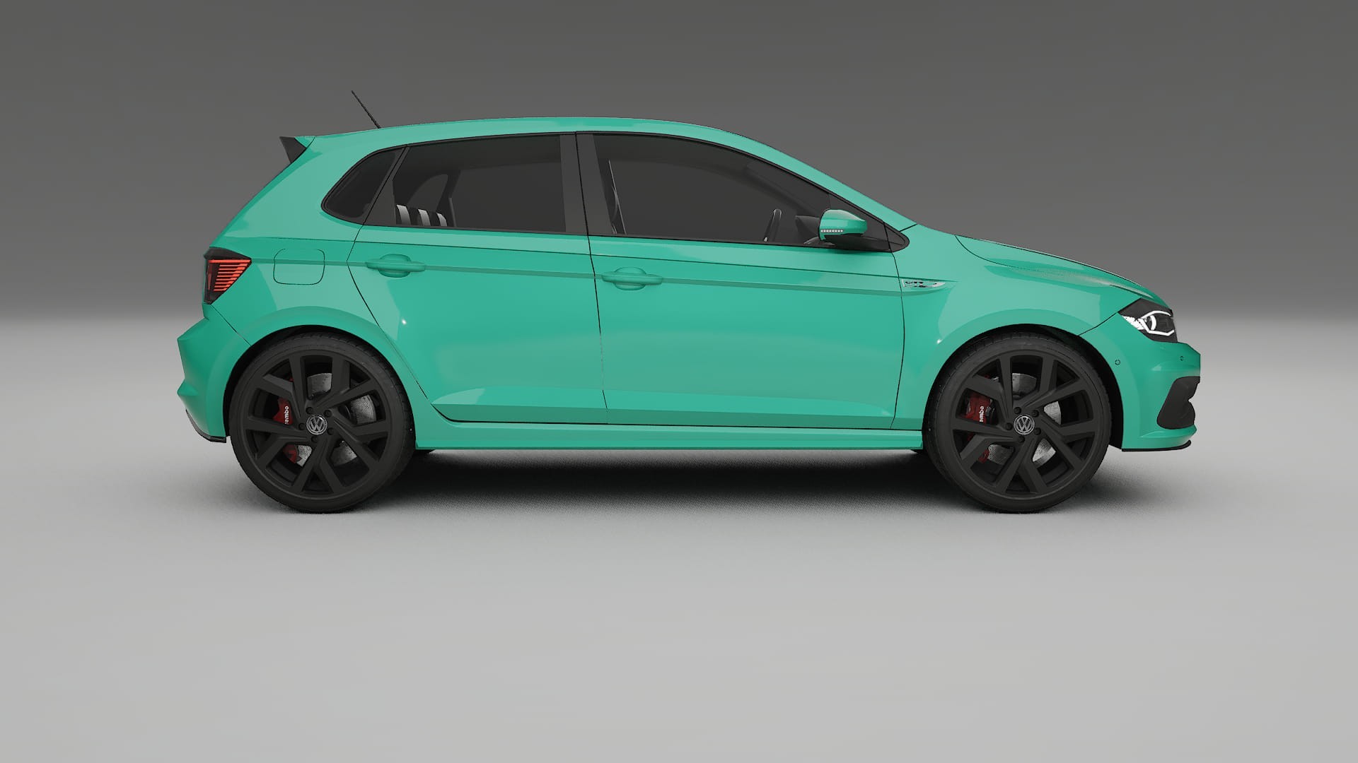 VW Polo GTI VI TPU Lackskyddsfilm | JEWEL Färgskiftande PPF – Komplett Förskuret Kit