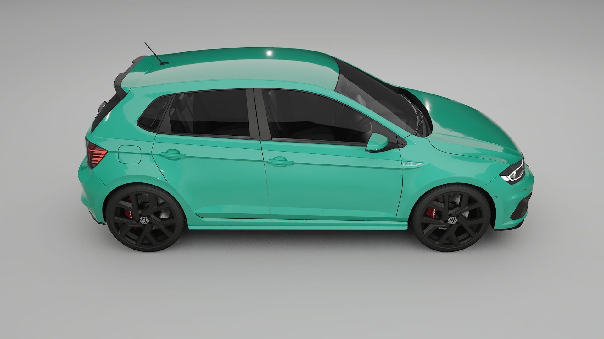 VW Polo GTI VI TPU Lackskyddsfilm | JEWEL Färgskiftande PPF – Komplett Förskuret Kit