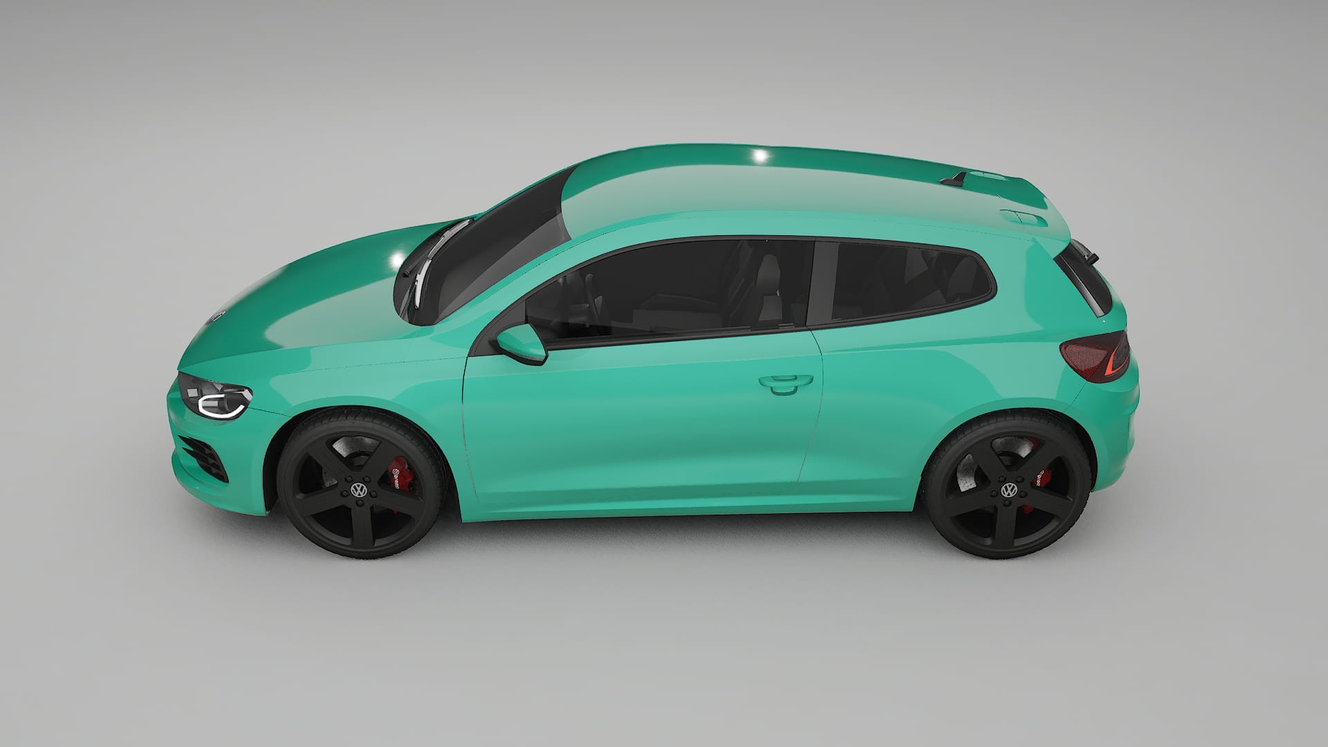 VW Scirocco R III TPU Lackskyddsfilm | JEWEL Färgskiftande PPF – Komplett Förskuret Kit