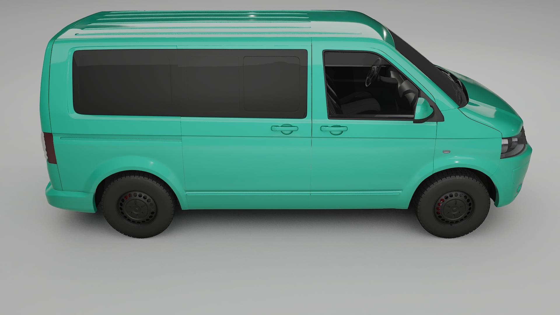 VW Transporter T5 Caravelle TPU Lackskyddsfilm | JEWEL Färgskiftande PPF – Komplett Förskuret Kit