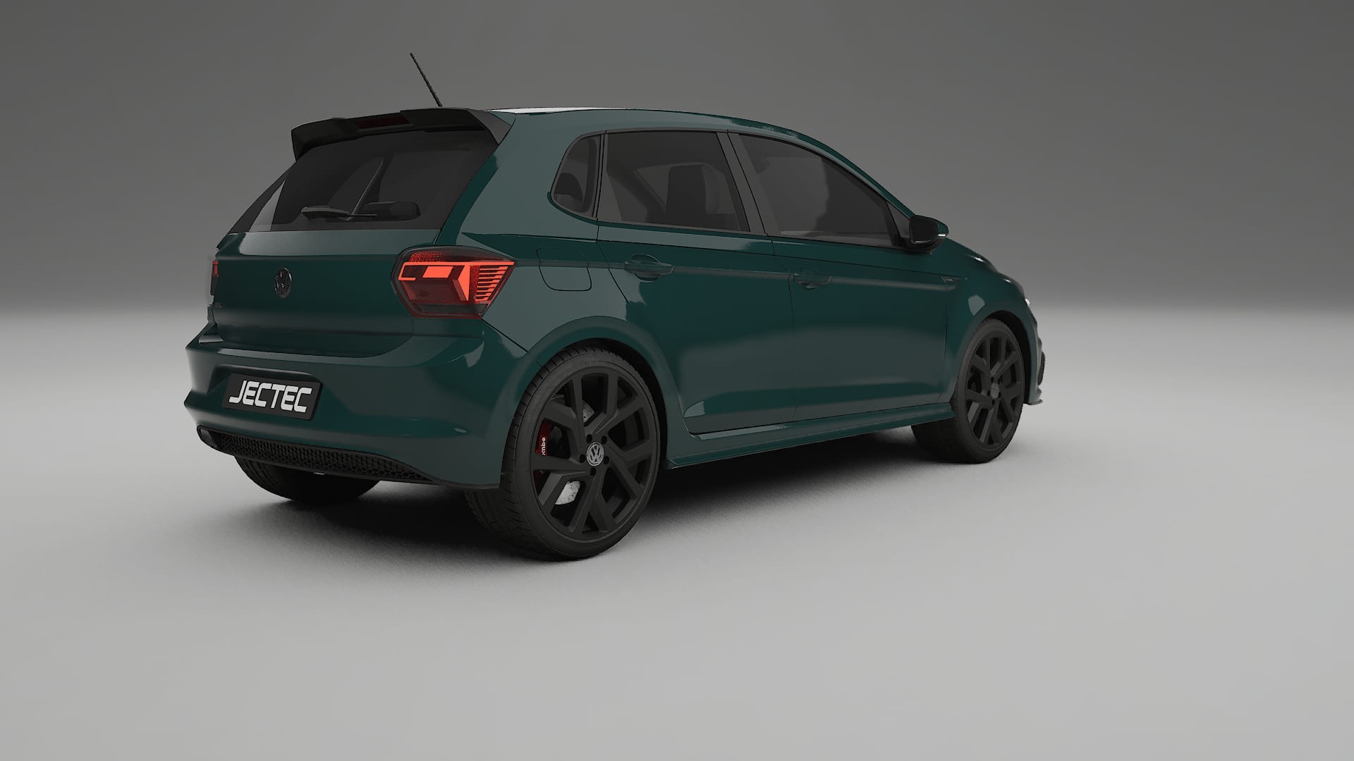 VW Polo GTI VI TPU Lackskyddsfilm | INFERNO Färgskiftande PPF – Komplett Förskuret Kit