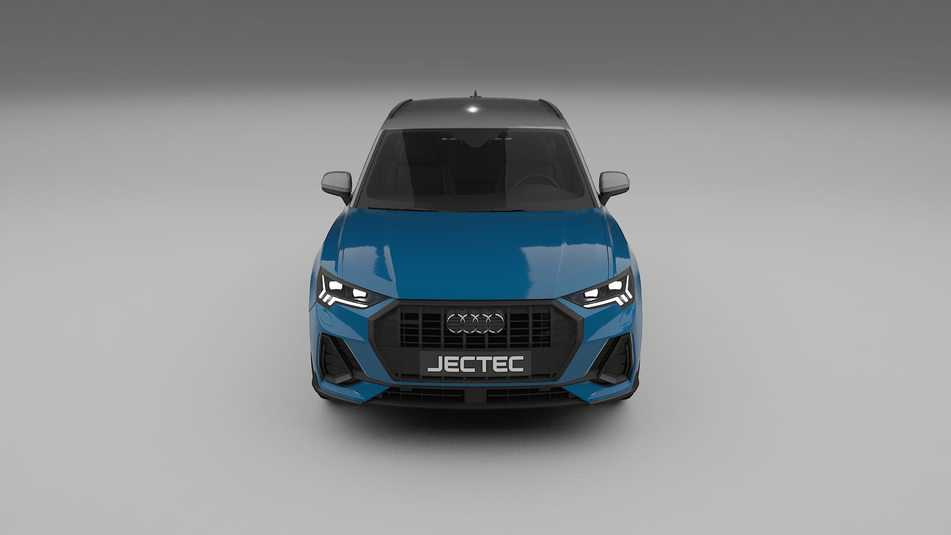 Lackskyddsfilm Audi Q3 S-Line F3 | CrystalGuard Transparent TPU PPF Frontskyddssats