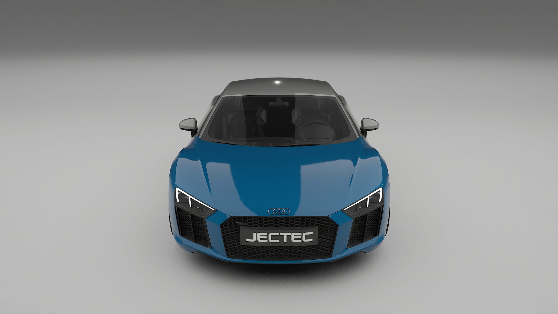 Lackskyddsfilm Audi R8 typ-4S prefacelift pre-LCI | CrystalGuard Transparent TPU PPF Frontskyddssats