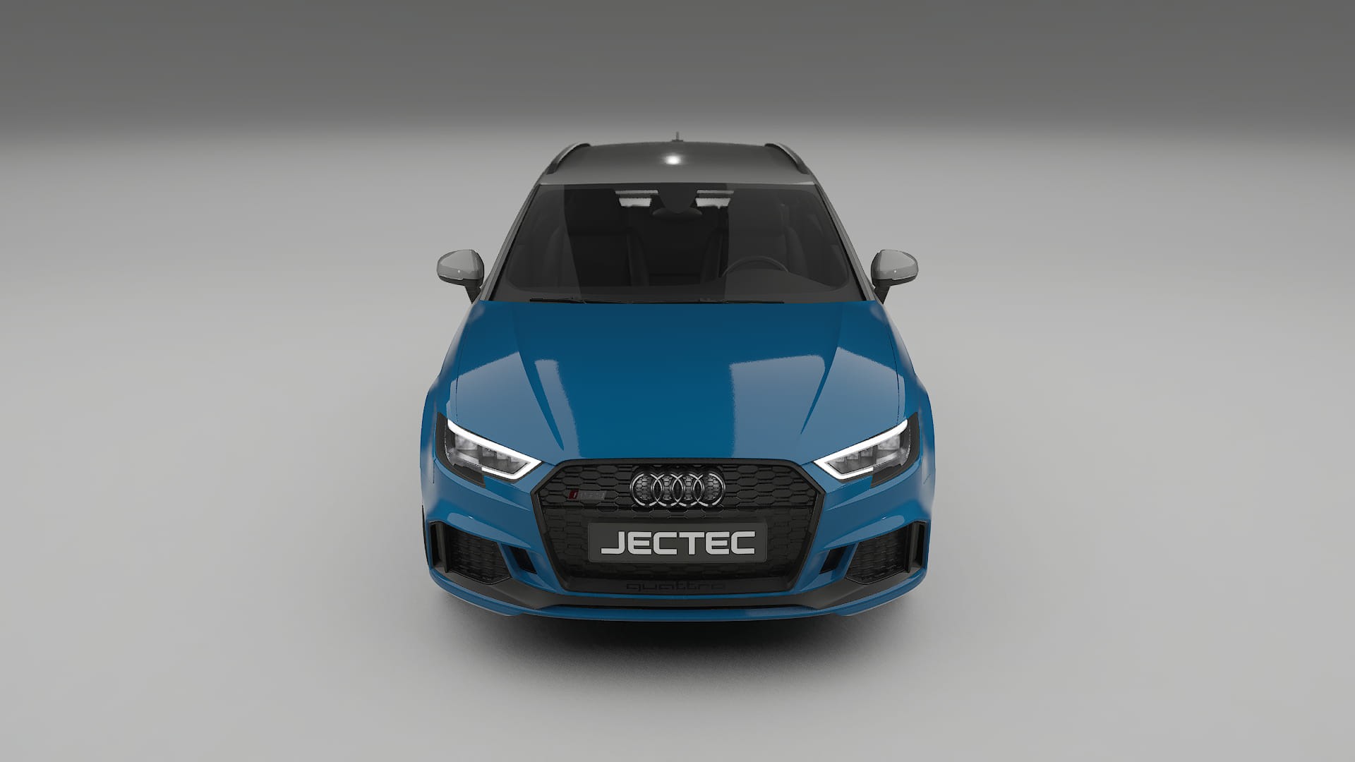 Lackskyddsfilm Audi RS3 Sportback 8V facelift LCI | CrystalGuard Transparent TPU PPF Frontskyddssats