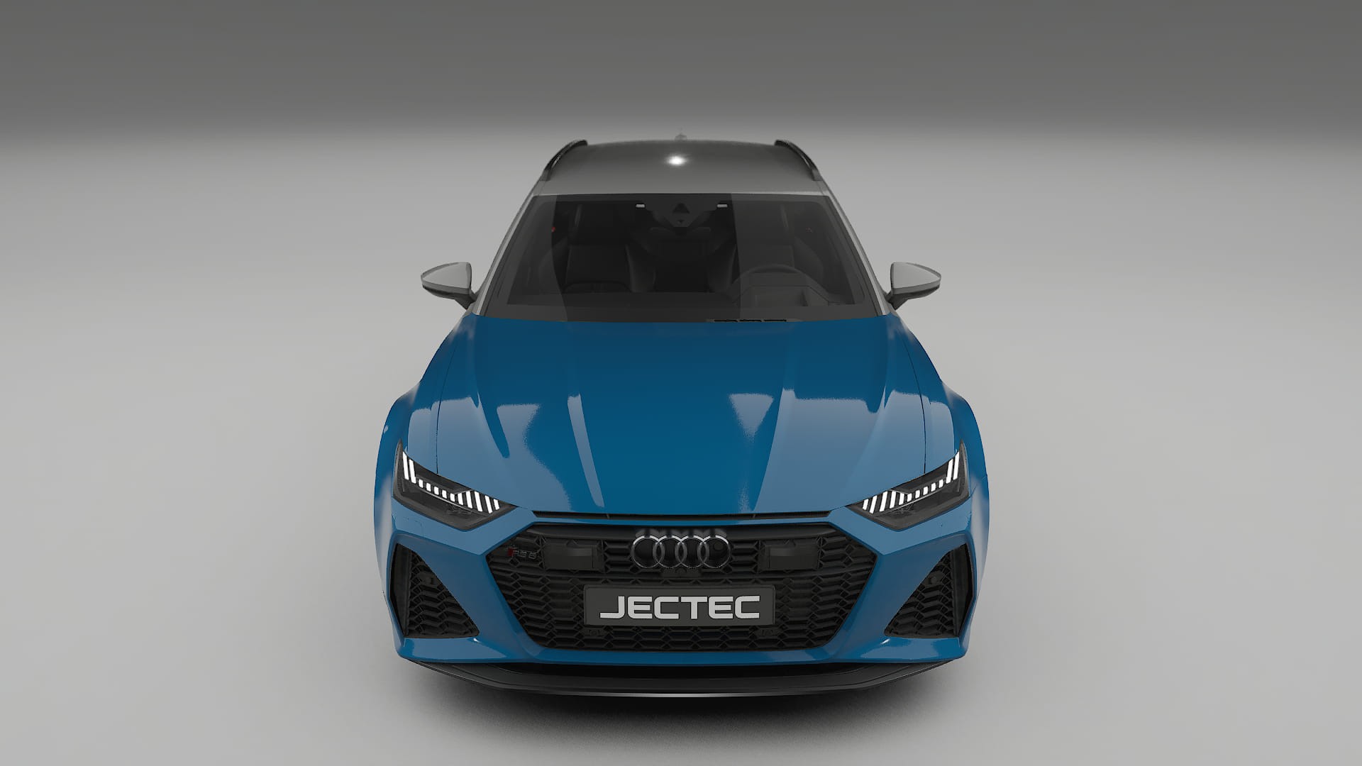 Lackskyddsfilm Audi RS6 Avant C8 facelift LCI | CrystalGuard Transparent TPU PPF Frontskyddssats