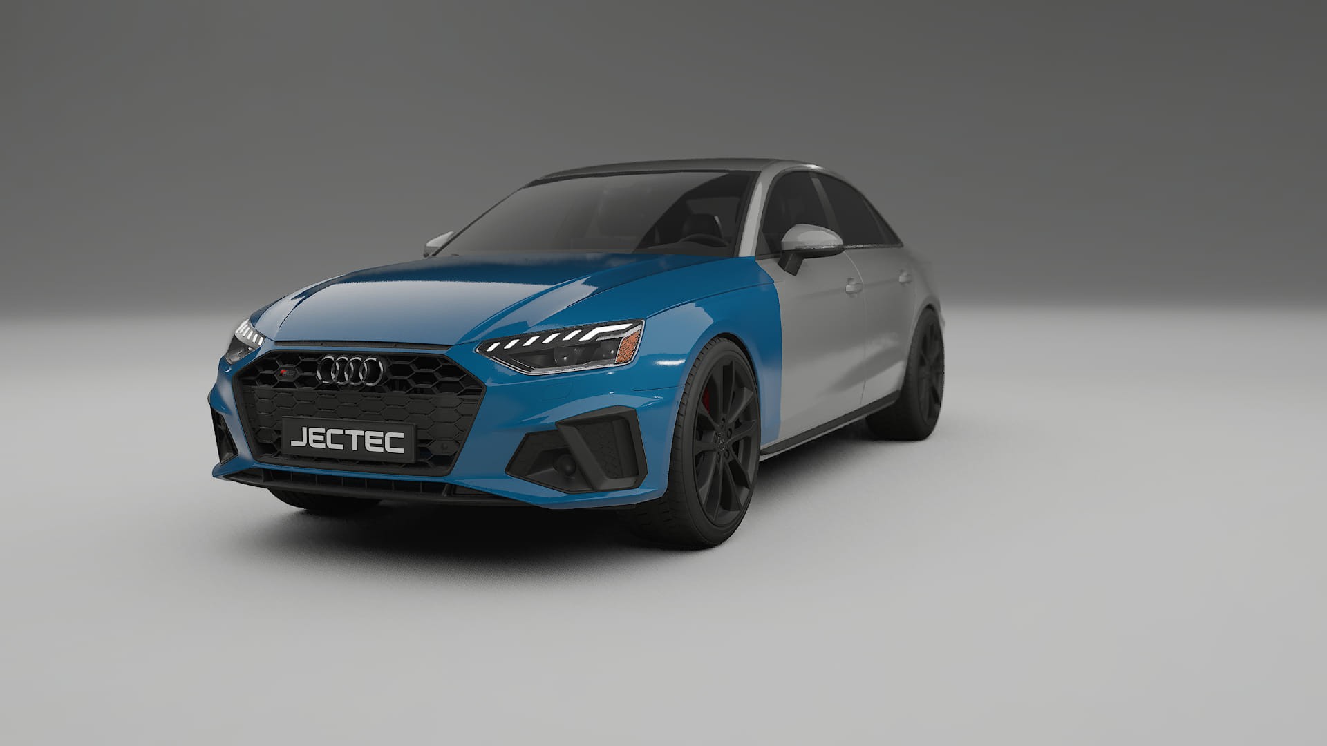 Lackskyddsfilm Audi S4 Sedan B9 facelift LCI | CrystalGuard Transparent TPU PPF Frontskyddssats