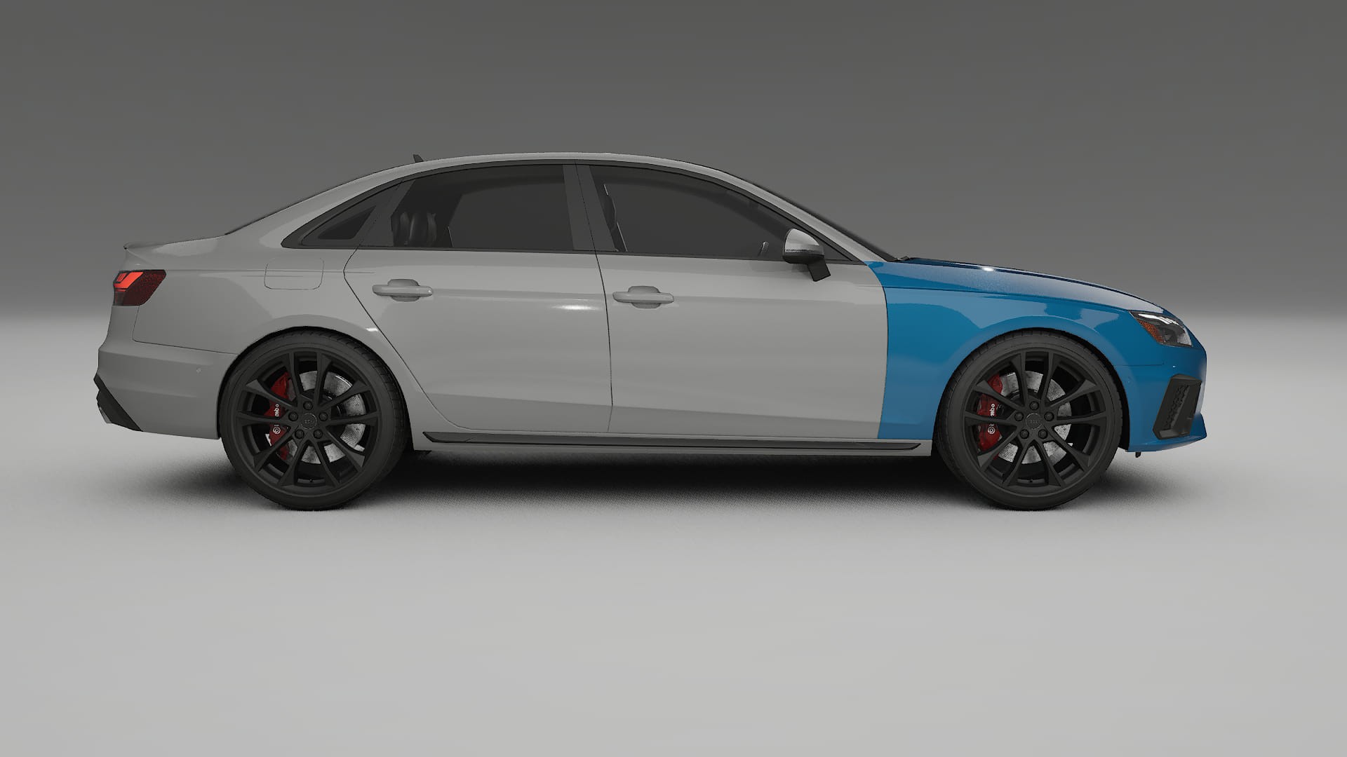 Lackskyddsfilm Audi S4 Sedan B9 facelift LCI | CrystalGuard Transparent TPU PPF Frontskyddssats