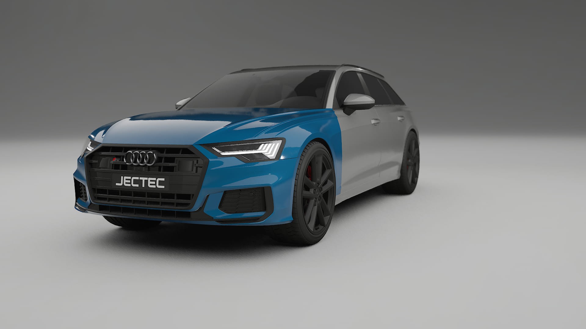 Lackskyddsfilm Audi S6 Avant prefacelift pre-LCI C8 | CrystalGuard Transparent TPU PPF Frontskyddssats