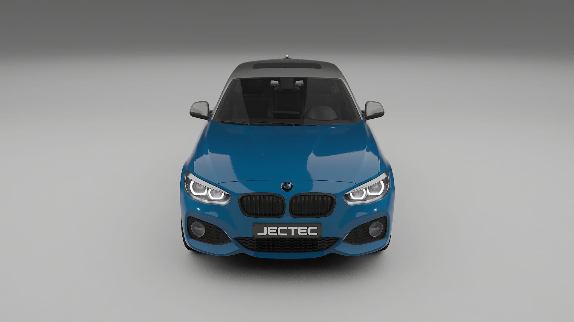 Lackskyddsfilm BMW 1 F20 facelift LCI | CrystalGuard Transparent TPU PPF Frontskyddssats