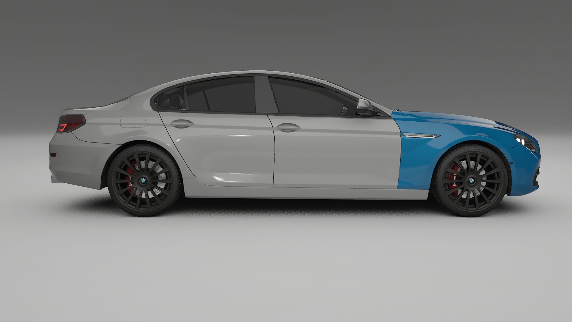 Lackskyddsfilm BMW 6 F06 | CrystalGuard Transparent TPU PPF Frontskyddssats 2