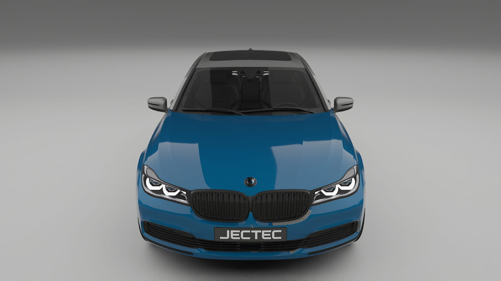 Lackskyddsfilm BMW 7 G11 G12 facelift LCI | CrystalGuard Transparent TPU PPF Frontskyddssats