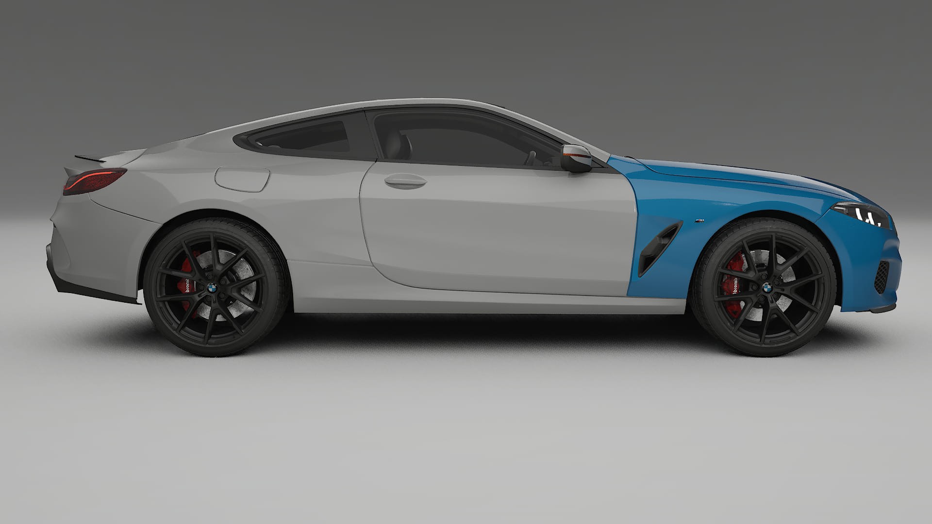 Lackskyddsfilm BMW 850 G15 | CrystalGuard Transparent TPU PPF Frontskyddssats