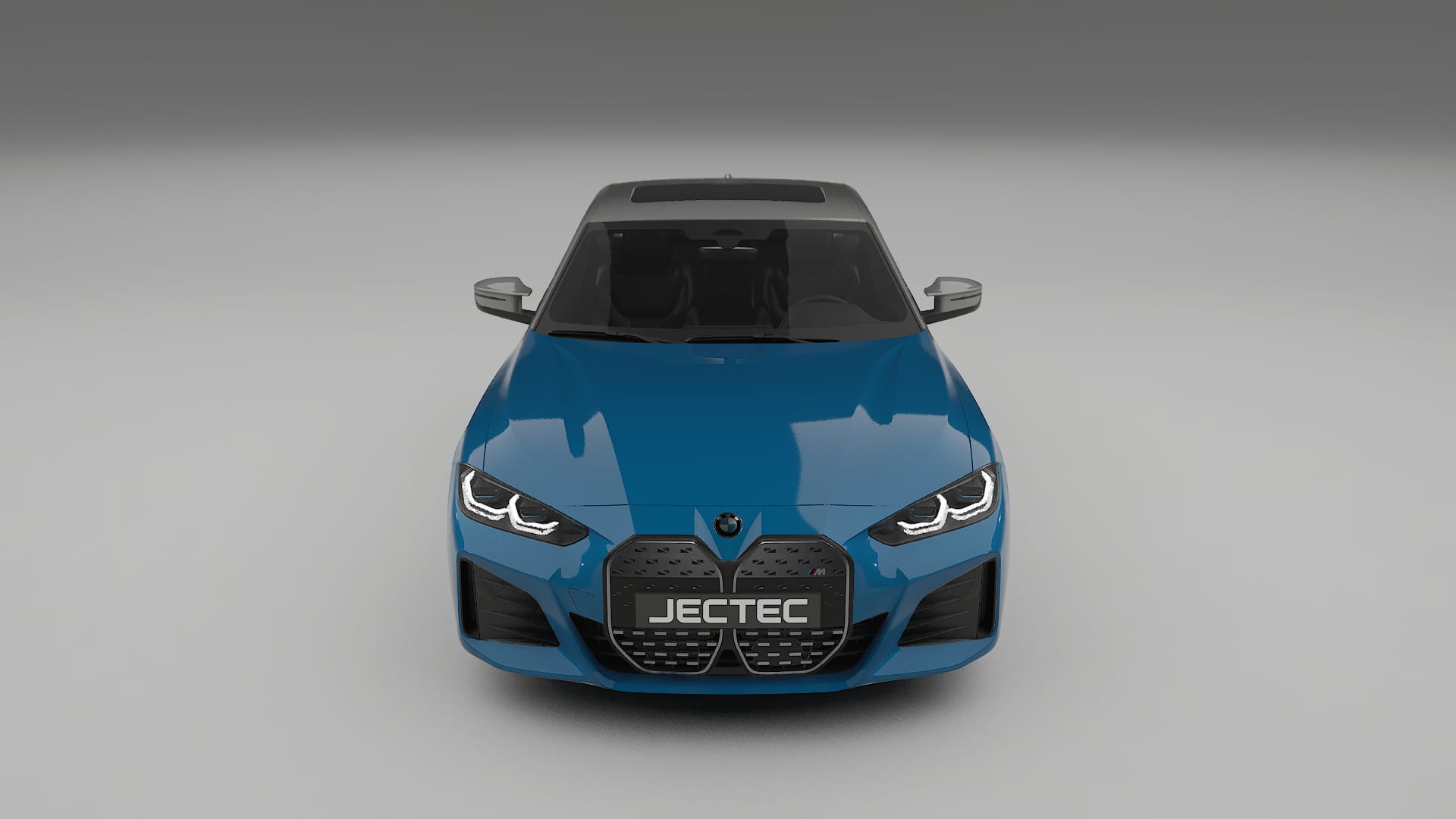 Lackskyddsfilm BMW I4 G26 M-Package | CrystalGuard Transparent TPU PPF Frontskyddssats